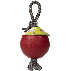 Jolly Pets Romp-n-Roll 8” Dog Toy - New with Tags - Rope Color Varies